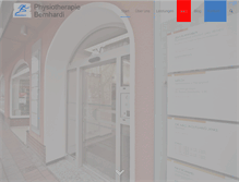 Tablet Screenshot of physiotherapie-bernhardi.de